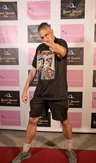 the stupid director at LA Punk Film Awards