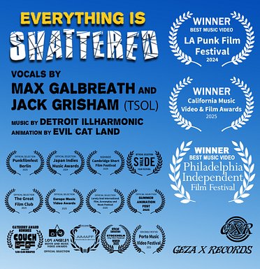 SHATTERED website LAURELS